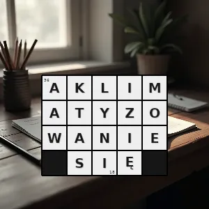 Rozwiązanie krzyżówki: oswajanie się - aklimatyzowanie się | hasła, synonimy i podpowiedzi Hasło krzyżówkowe oswajanie się - aklimatyzowanie się – rozwiązanie, synonimy, podpowiedzi i definicje krzyżówkowe